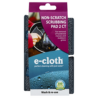 E-Cloth Non-Scratch Scrubbing Pads, 2 Each