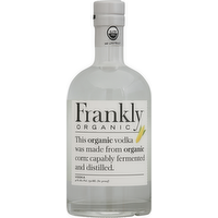 Frankly Organic Original Vodka, 750 Millilitre