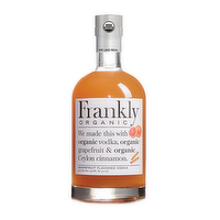 Frankly Organic Grapefruit Vodka, 750 Millilitre