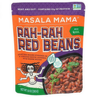 Masala Mama Plant-Based Rah-Rah Red Beans, 10 Ounce