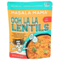 Masala Mama Plant-Based Ooh La La Lentils, 10 Ounce