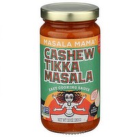 Masala Mama Plant-Based Cashew Tikka Masala Cooking Sauce, 10 Ounce