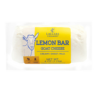 LaClare Lemon Bar Goat Cheese, 4 Ounce