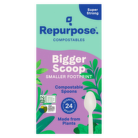 Repurpose Compostables Ultra Strong Spoons, 24 Each