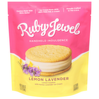 Ruby Jewel Lemon Lavender Ice Cream Sandwich, 5.25 Ounce