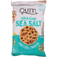 Quinn Whole Grain Sea Salt Pretzel Twists, 5.6 Ounce