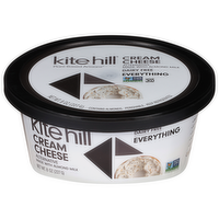 Kite Hill Dairy Free Everything Cream Cheese Alternative, 8 Ounce