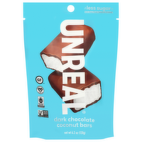 Unreal Dark Chocolate Coconut Bars, 4.2 Ounce