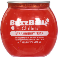 BuzzBallz Chillers Strawberry Wine Chiller, 187 Millilitre