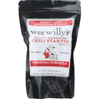 Wee Willy's Original Formula Red Chili Starter, 4.25 Ounce