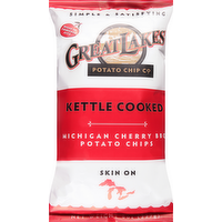 Great Lakes Potato Chip Co. Michigan Cherry BBQ Potato Chips, 8 Ounce