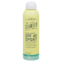 Seaweed Bath Co. Clear Guard SPF 40 Sport Sunscreen Spray, 6 Ounce