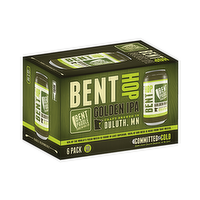 Bent Paddle Brewing Co. Bent Hop Golden IPA Beer, 6 Each