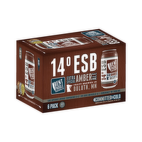 Bent Paddle Brewing Co. 14 Degrees ESB Extra Special Amber Ale Beer, 6 Each