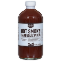 Lillie's Q Hot Smoky Barbecue Sauce, 21 Ounce