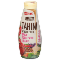 Mighty Sesame Co. Harissa Whole Seed Tahini Squeezable, 10.9 Ounce