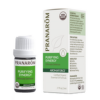 Pranarom Aromaforce Purifying Synergy Organic Essential Oil Blend, 5 Each