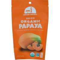 Mavuno Harvest Organic Dried Papaya Slices, 2 Ounce