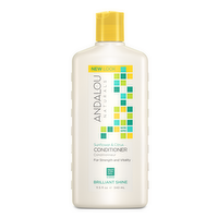 Andalou Naturals Brilliant Shine Sunflower & Citrus Conditioner, 11.5 Ounce