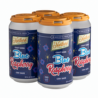 Northern Soda Company Blue Raspberry Soda, 4 Each