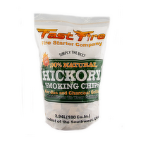 Fast Fire Hickory Wood Smoking Chips, 1 Each