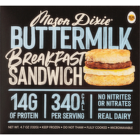 Mason Dixie Buttermilk Breakfast Sandwich, 5 Ounce