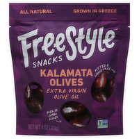Freestyle Snacks Extra Virgin Olive Oil Kalamata Olives, 4 Ounce