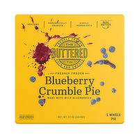 The Buttered Tin Blueberry Crumble Pie, 37 Ounce