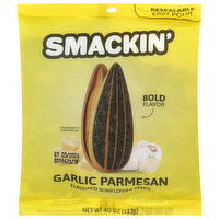 Smackin' Garlic Parmesan Flavored Sunflower Seeds, 4 Ounce