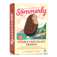 Sommerly Double Chocolate Crunch Ice Cream Bars, 3 Each