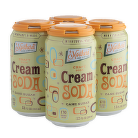 Northern Soda Company Cream Soda, 4 Each