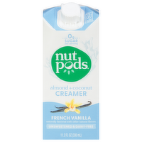 Nutpods French Vanilla Unsweetened Dairy-Free Creamer, 11.2 Ounce