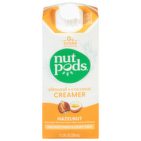 Nutpods Hazelnut Unsweetened Dairy-Free Creamer, 11.2 Ounce