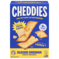 Cheddies Classic Sea Salt Cheesy Crackers, 4.2 Ounce