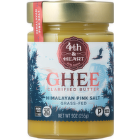 4th & Heart Himalayan Pink Salt Ghee Clarified Butter, 9 Ounce