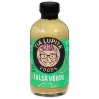 Tia Lupita Foods Salsa Verde Hot Sauce, 8 Ounce