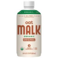 Malk Organic Original Oat Milk, 28 Ounce