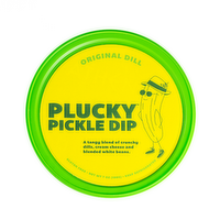 Plucky Pickle Dip Original Dill Pickle, 7 Ounce