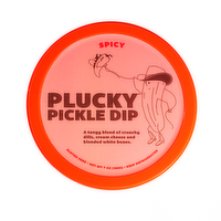 Plucky Pickle Dip Spicy Dill Pickle, 7 Ounce