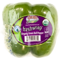 Organic Green Bell Peppers, 1 Each