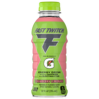 Fast Twitch Strawberry Lemonade Energy Drink, 12 Ounce