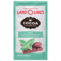 Land O'Lakes Cocoa Classics Mint & Chocolate Hot Cocoa Mix, 1.25 Ounce
