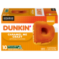 Dunkin' Donuts K-Cups Caramel Coffee Cake Coffee, 10 Each