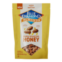 Blue Diamond Oven Roasted Honey Almonds, 8 Ounce