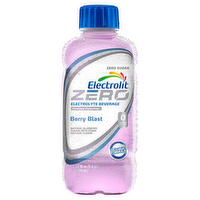 Electrolit Zero Sugar Berry Blast Electrolyte Beverage, 21 Ounce