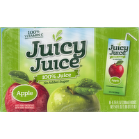 Juicy Juice 100% Apple Juice, 8 Each