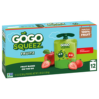 GoGo squeeZ Apple Strawberry Applesauce On the Go - Lunds & Byerlys
