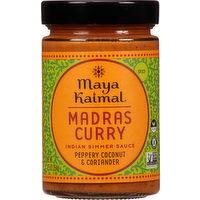 Maya Kaimal Madras Curry Indian Simmer Sauce, 12.5 Ounce