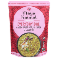 Maya Kaimal Organic Green Split Pea + Spinach + Coconut Everyday Dal, 10 Ounce