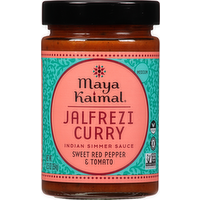 Maya Kaimal Jalfrezi Curry Indian Simmer Sauce, 12.5 Ounce